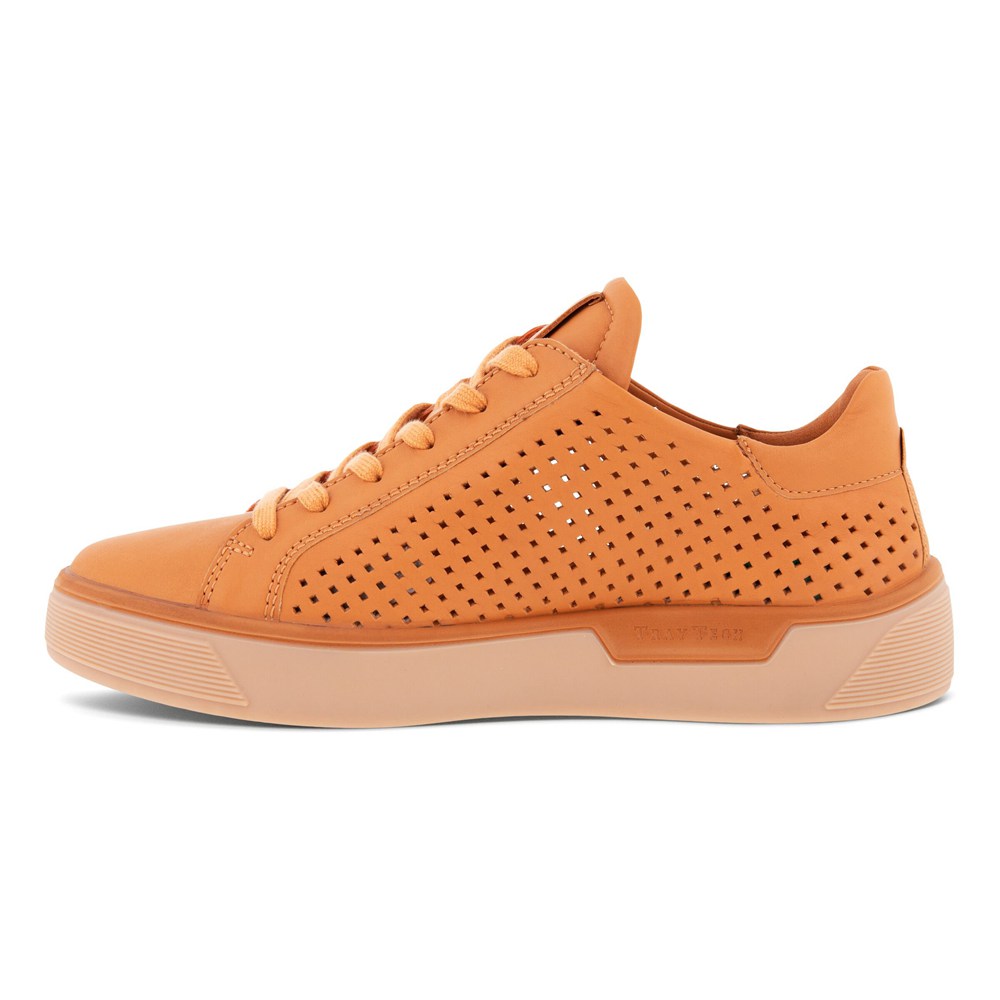 Tenis Mujer - ECCO Street Tray Laced - Marrom - MQW240178